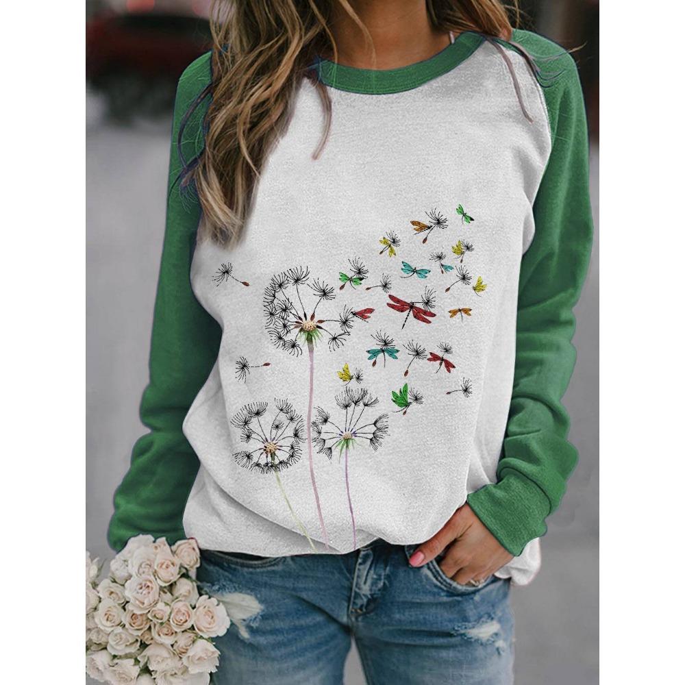 Природные пейзажи Живопись Цветочные 3D-принты Женские толстовки с капюшоном Уличная одежда Толстовки Оверсайз Пуловеры Спортивные костюмы Одежда для девочек