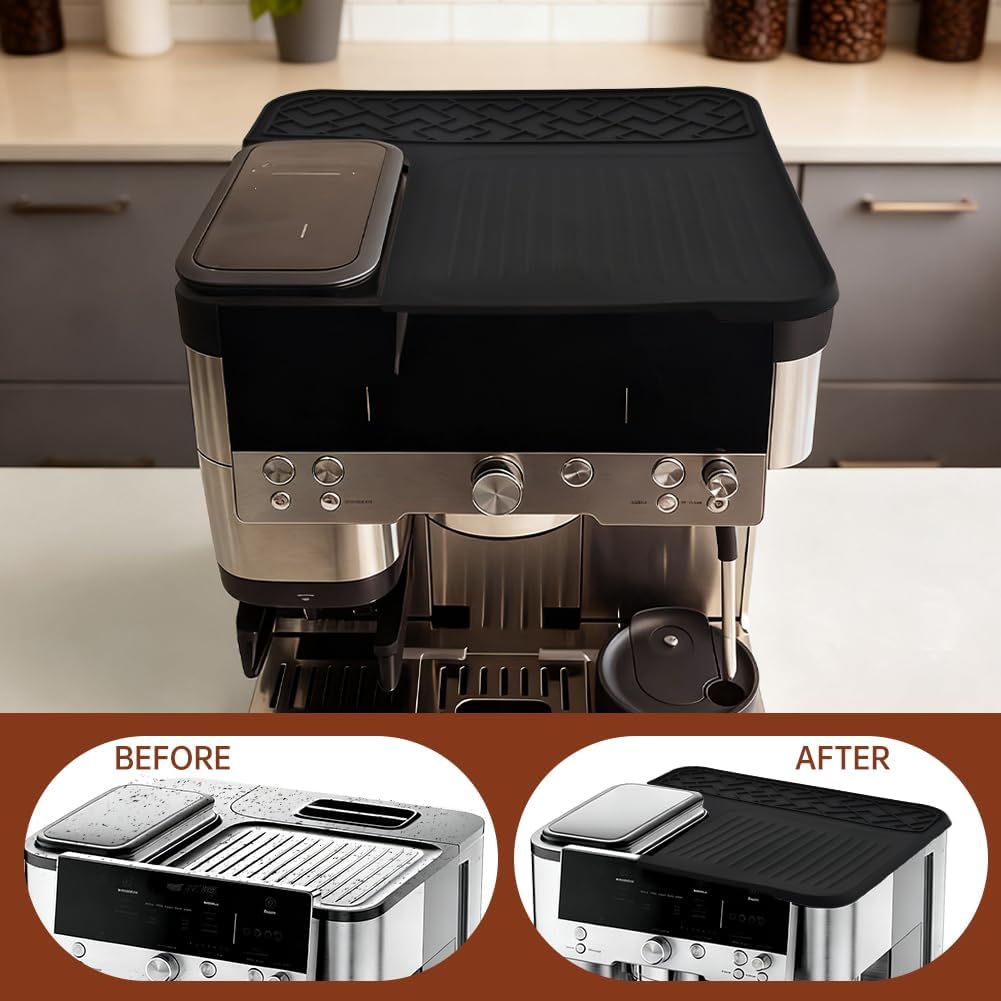 Sliding Mat for Ninja Espresso Coffee Machine ES601/ES701, Heat-Resistant, Waterproof, Fit for Ninja Luxe Cafe Machine ES601/ES701 - Perfect Cafe