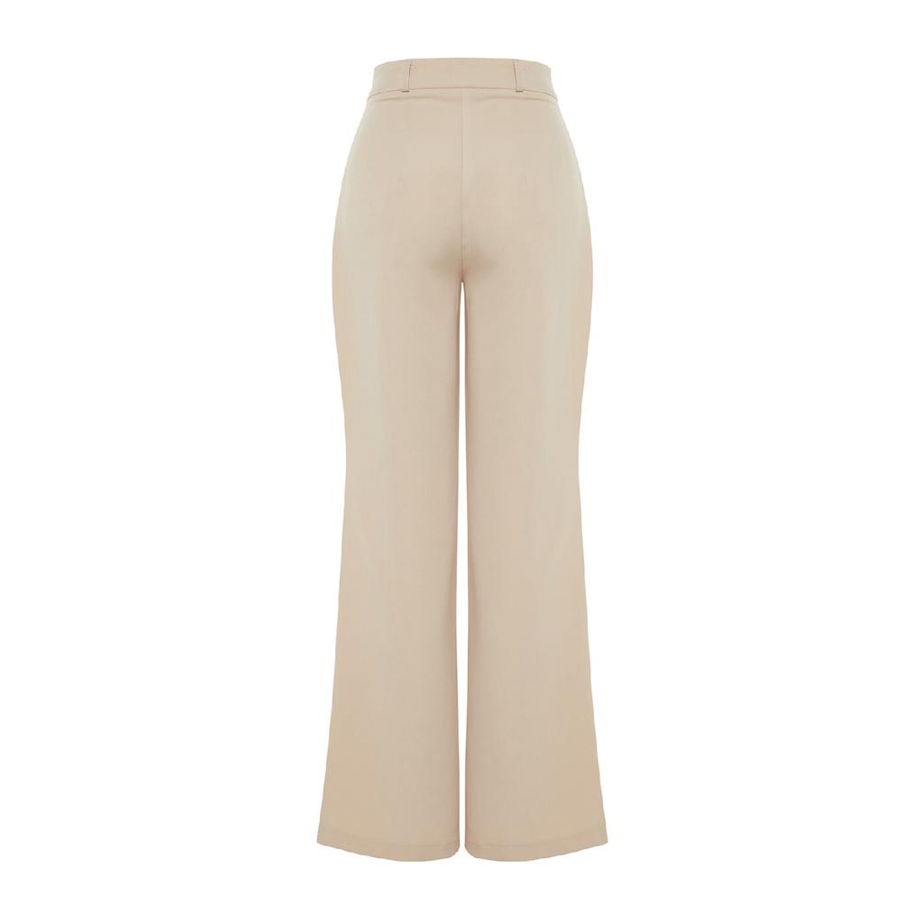 Black Wide Leg Woven Trousers Twoaw21pl0076