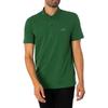 Lacoste Рубашка поло - Мужская рубашка поло хлопок зеленый DH5522-132 Regular-Fit ОРИГИНАЛ