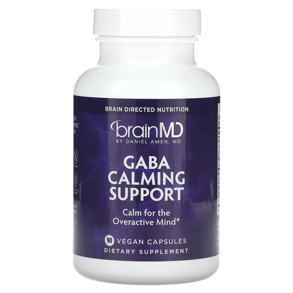 BrainMD Calming Gaba, 90 Veggie Capsules