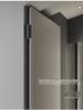 Spherical Minimalist Hidden Door Lock: Invisible, Keyed, Single-Sided for Bedroom Interior, No Handle