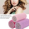 3pcs Self Adhesive Hair Rollers Portable Grip Holding Styling Curlers Hairdressing Tool