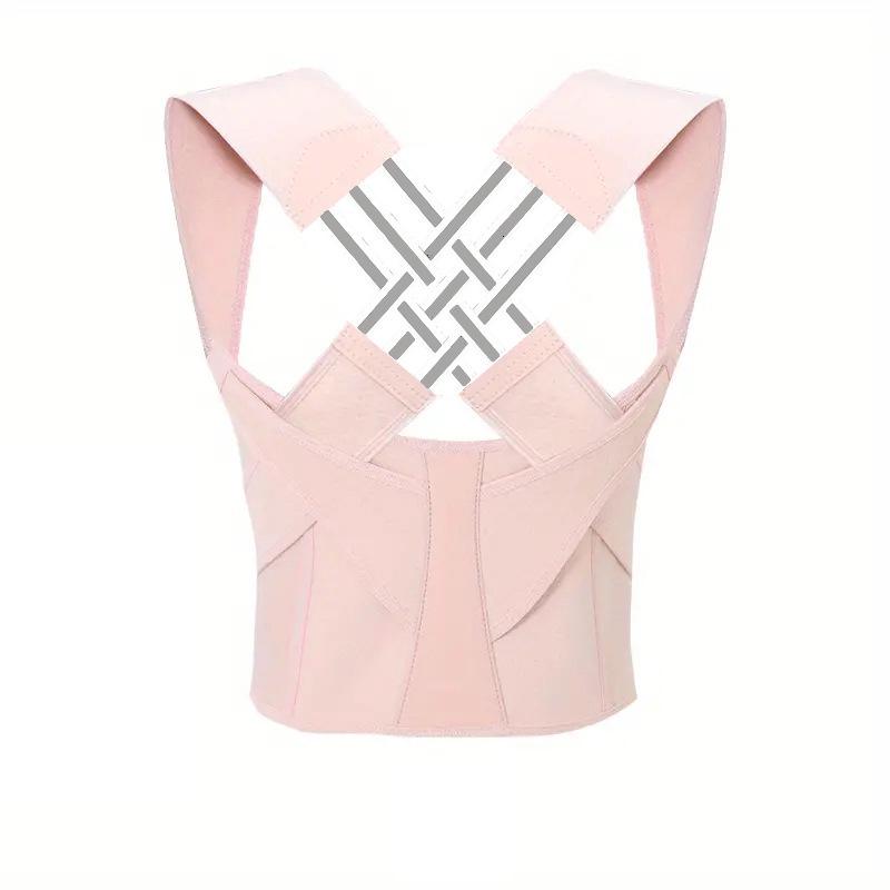 Невидимый пояс-корректор осанки унисекс — дышащий и регулируемый, подходит для взрослых и подростков.