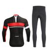 Breathable Riding Bicycle Jerseys Cycling Clothing Set Quick Dry Men Long Sleeve Bicycle Clothes Suit Wear Tights