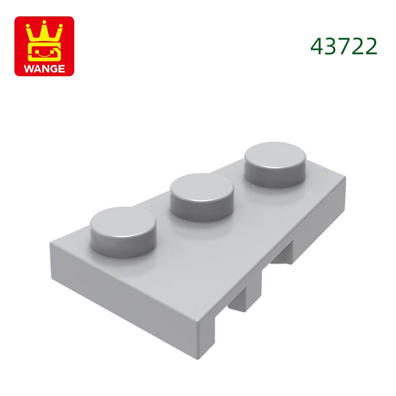 158 шт./лот 43723 2x3 Правый клин-пластина Строительные кубики Аксессуары MOC Совместимо с Фигурирующими кубиками Детские игрушки Идея для подарка Коробка