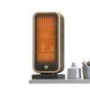 Portable Ceramic Space Heater,500W Mini Electric Heater With Thermostat For Fast,Quiet,Energy Efficient Heating,Safe Secure For Indoor Office Home