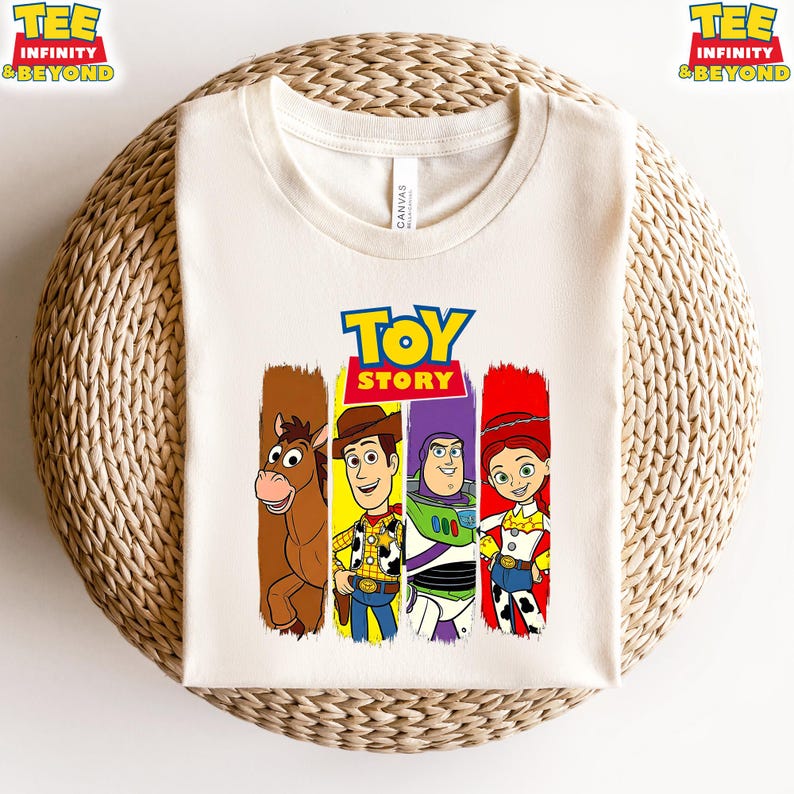 Toy Story Family T-Shirt, Toy Story Characters T-Shirt, Disney Vacation Matching Tee, Best Friends Gift For Disney Fans, Kids Party T-Shirt