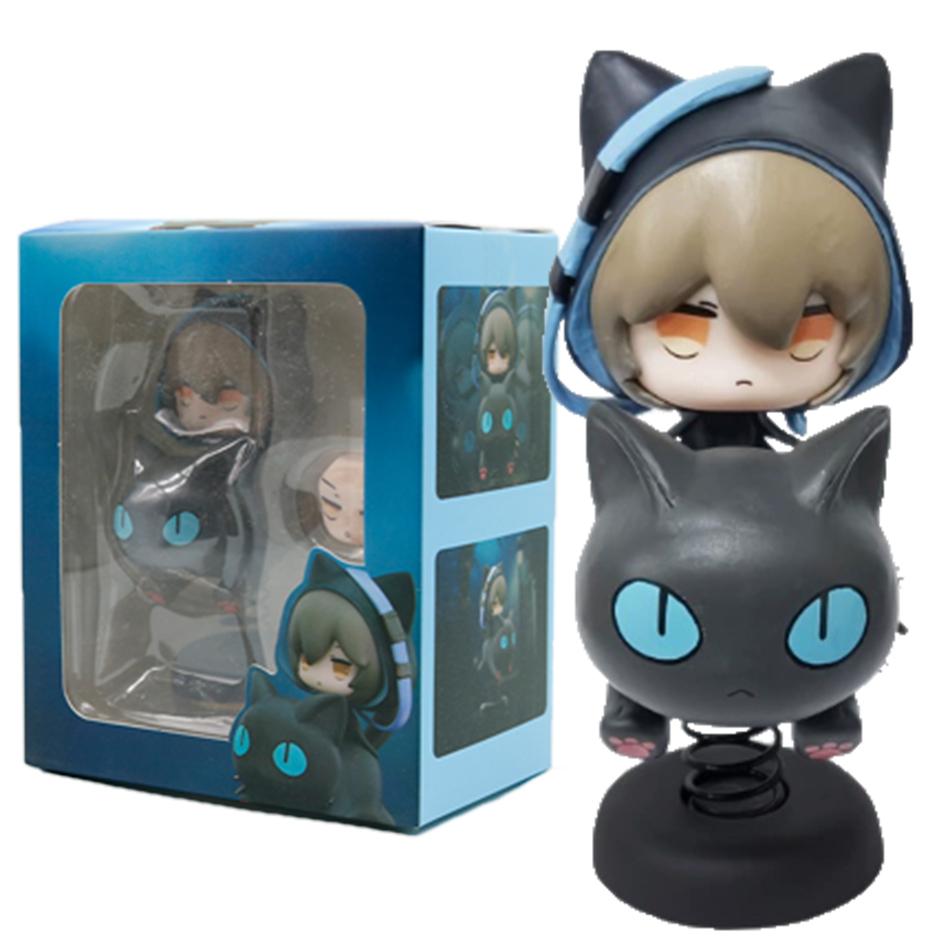 Подарок APEX-TOYS Arknights Счастливый Шейк Фантом Q-версия Качающаяся Музыкальная Аниме Фигурка ПВХ Модель Коллекционная для Мальчиков