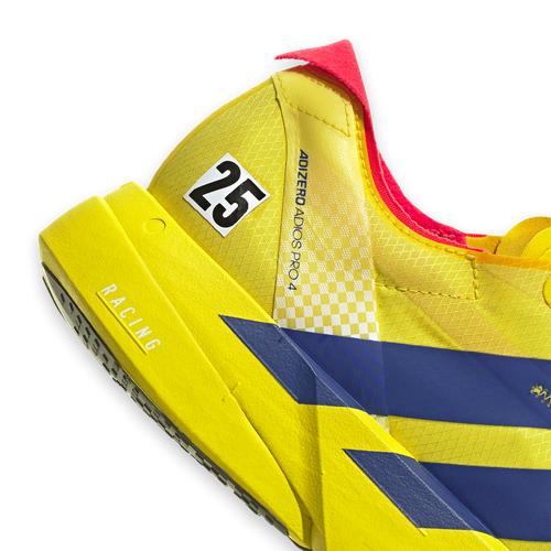 adidas Adizero Adios Pro 4 Беговые спортивные кроссовки JR6373 Мужские Желтые