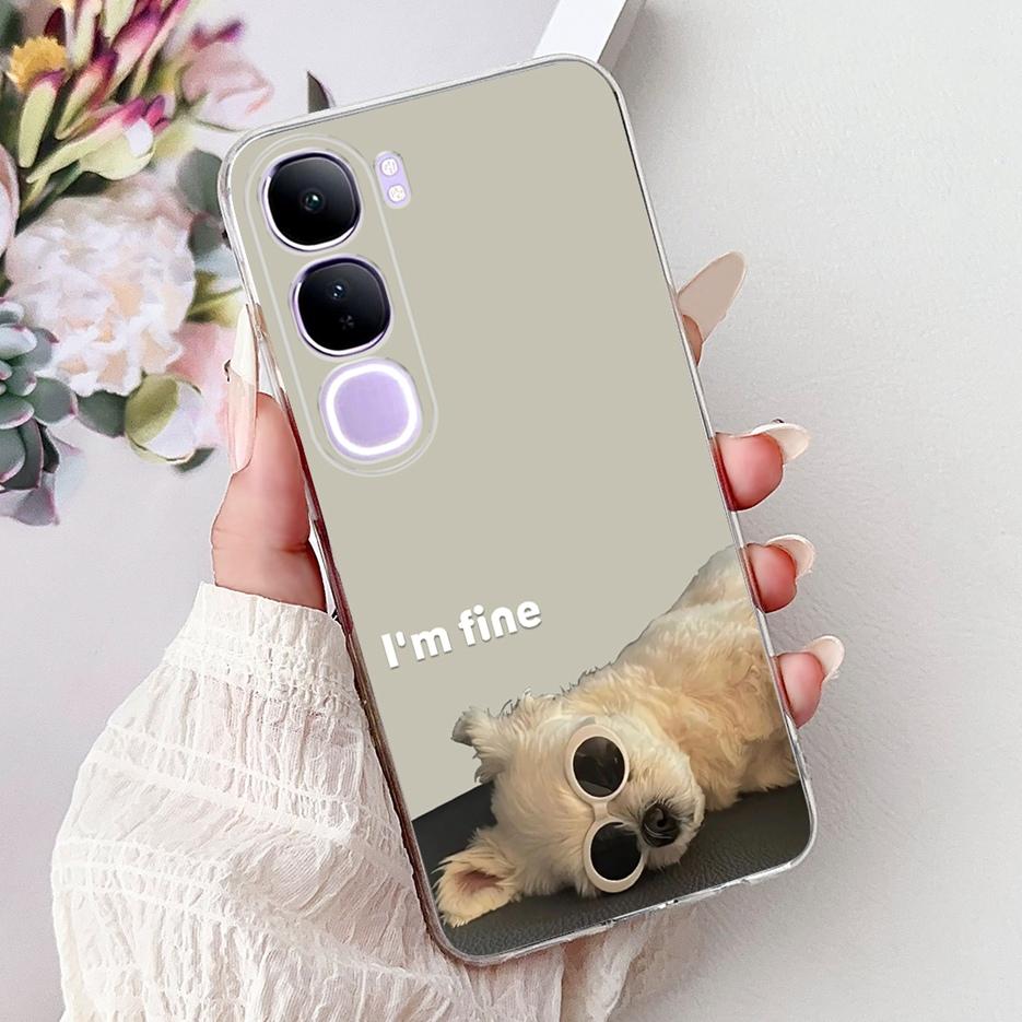 For Vivo Y200 5G Case Vivo V40 Lite Beautiful Butterfly Painted Cover Soft Slim Phone Case For Vivo Y300 Y 200 V40Lite 5G Bumper