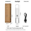 Portable USB Rechargeable High-Brightness LED Flashlight for Outdoor and Emergency Use