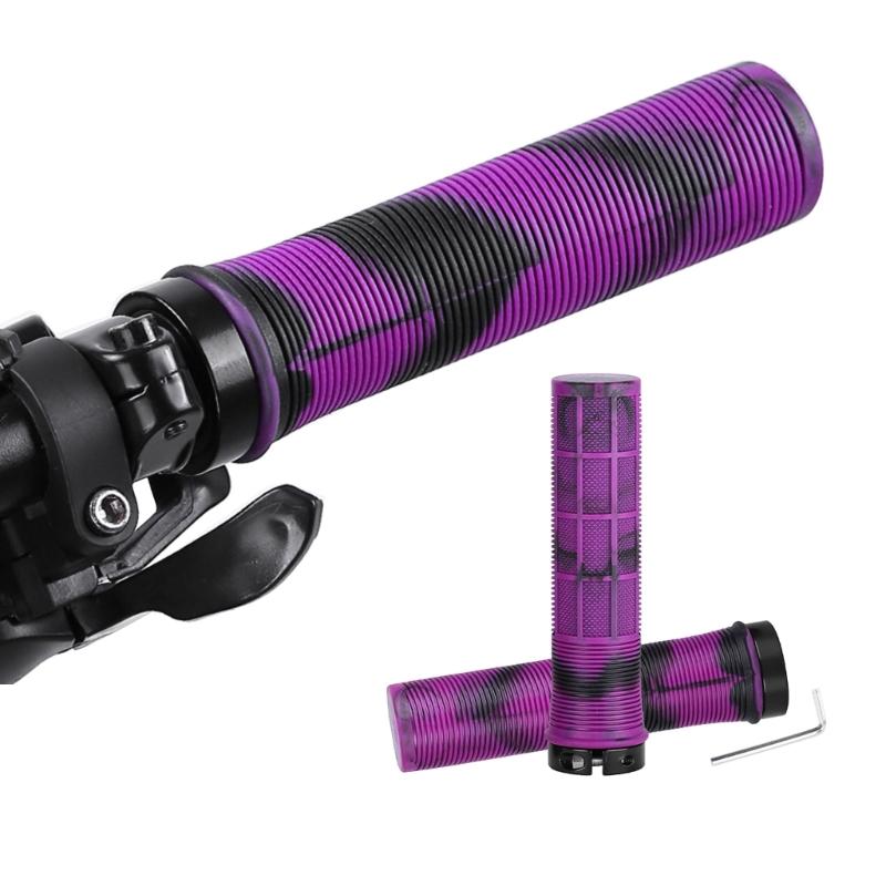 Durable DeathGrip Soft Rubber Bike Death Grip Single Locks Handlebar Grips Comfortable and Secure Fit for Bike Riders