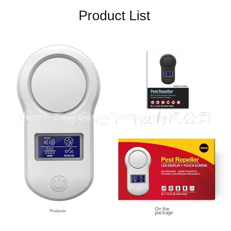 Универсальный ультразвуковой отпугиватель мышей BG-305 для защиты от куниц, комаров, грызунов на площади до 150 квадратных метров