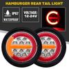 New 1/2/4x Truck Trailer LED Rear Tail Lights 12V 24V Taillight Turn Signal Lamp Campers Caravans Lorry Van Stop Brake Lights