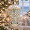 Festive Aquatic Theme Gift Marine Life Christmas Ornament, Acrylic Ocean Animal Hanging Decor for Tree, Creative Holiday Pendant Home Party,