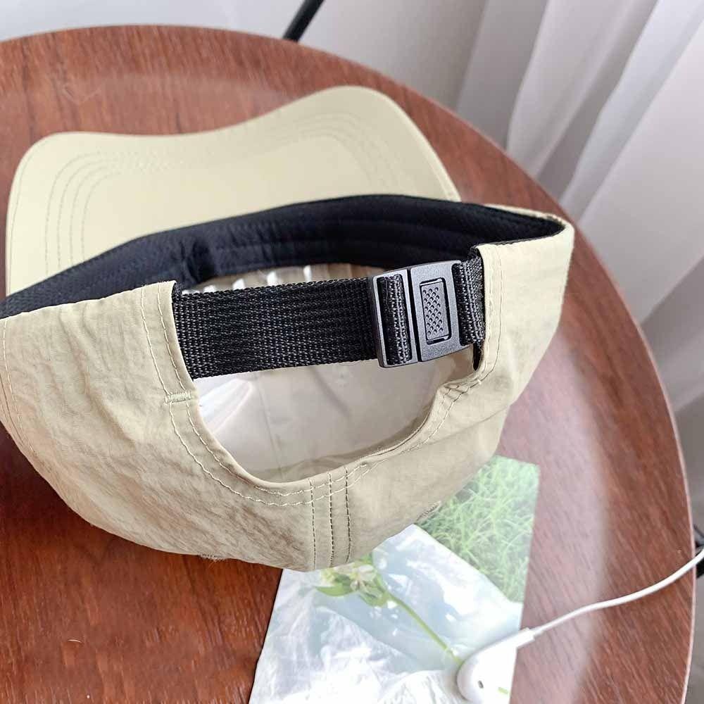 Корейский стиль однотонная шляпа от солнца аниме кепка с козырьком ретро быстросохнущая бейсболка для девочки