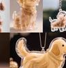 Прозрачная капсула-мемориал для щенячьей шерсти, контейнер для шерсти питомца, собаки, DIY кулон, брелок, декор, подарки для любителей домашних животных, для домашнего показа