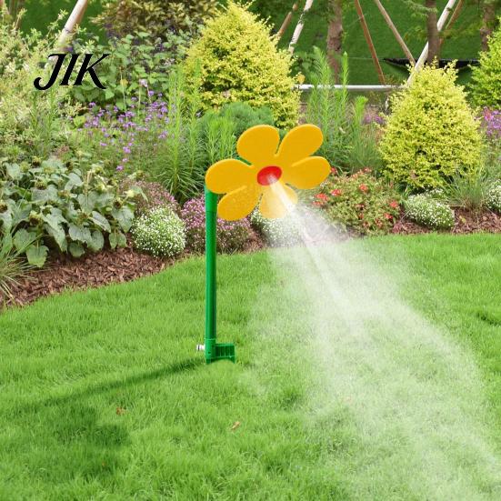 High-Quality Outdoor Sprinkler Dancing Flower Water Crazy with Spike 360-Degree Rotating Fun Yard Watering Device Lawn for Garden Irrigation Kids Pets