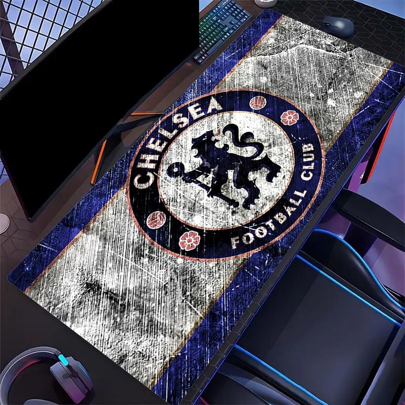 Подушка с принтом Chelsea F.C Нескользящий Коврик для ноутбука, планшета, большой коврик для мыши XXL Коврик для мини-ПК с заблокированным краем