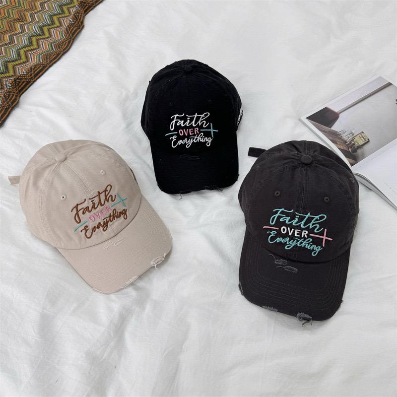 Горячая Распродажа унисекс стираный хлопок с вышитыми буквами бейсболка для улицы повседневная шляпа от солнца папа регулируемая для женщин и мужчин