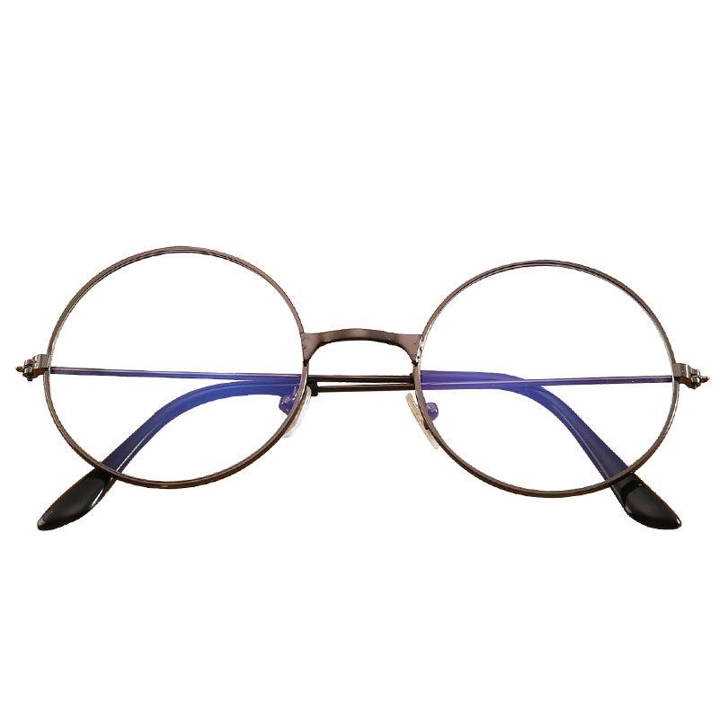 Retro Unisex Round Lightweight Anti-Blue Light Glasses