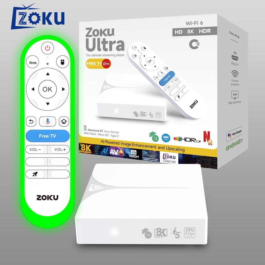 Android TV Box C9 S905X5M с Gigabit Ethernet