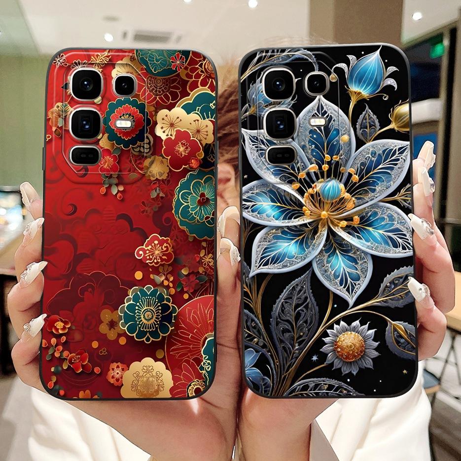 Чехол для Infinix Note 50X 5G X6857B Новый Конфетный Расписной Чехол для Телефона Для Infinix Note 50 Pro Plus 50S Note50X Note50S 5G Оболочка