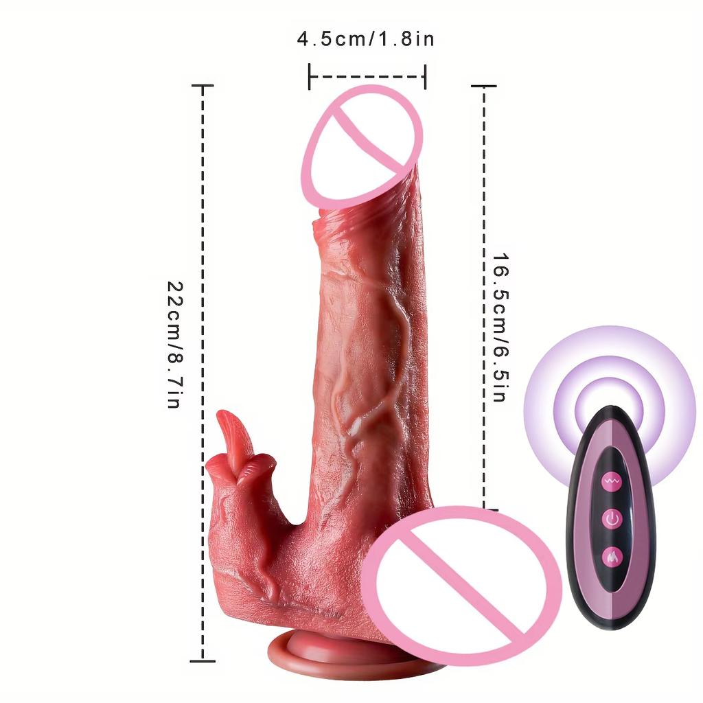Реалистичный дилдо телескопический вибратор с подогревом пенис женская вагина мужская анальная мастурбация вибрирующие взрослые дилдо секс-игрушки для женщин