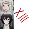 Аниме Kagerou Project Татеяма Аяно Красная шпилька Головной убор Tokyo Ghoul Juzo Suzuya Аксессуары Косплей Реквизит