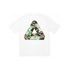 Palace Футболка Tri-Ferg с камуфляжным принтом Jungle, белые топы унисекс P24TS118