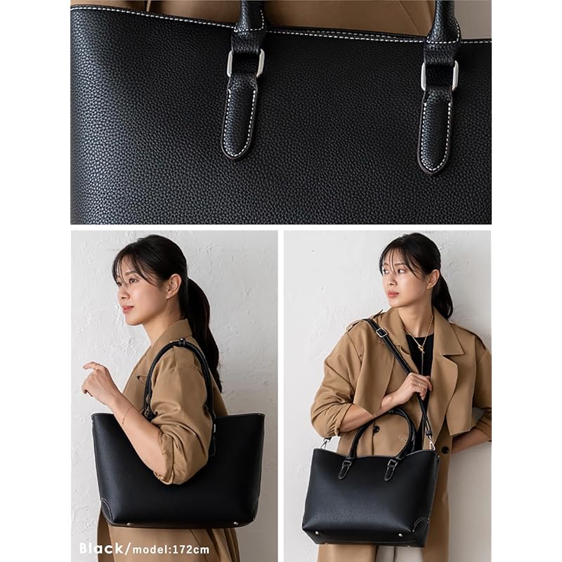 [VITAFELICE] Женская двусторонняя сумка-тоут Vita Felice Square sib-20059p (черный)