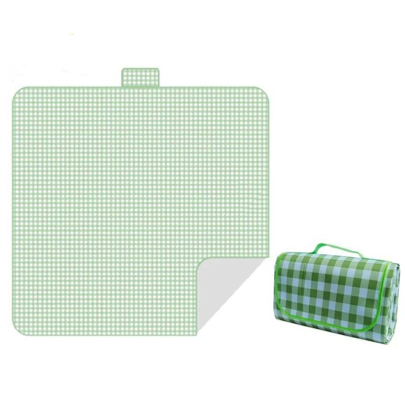 Коврик для пикника, Пляжный коврик, Пляжное одеяло для кемпинга Водонепроницаемый Песок, Моющийся коврик для пикника, Легкий и Портативный, Складной