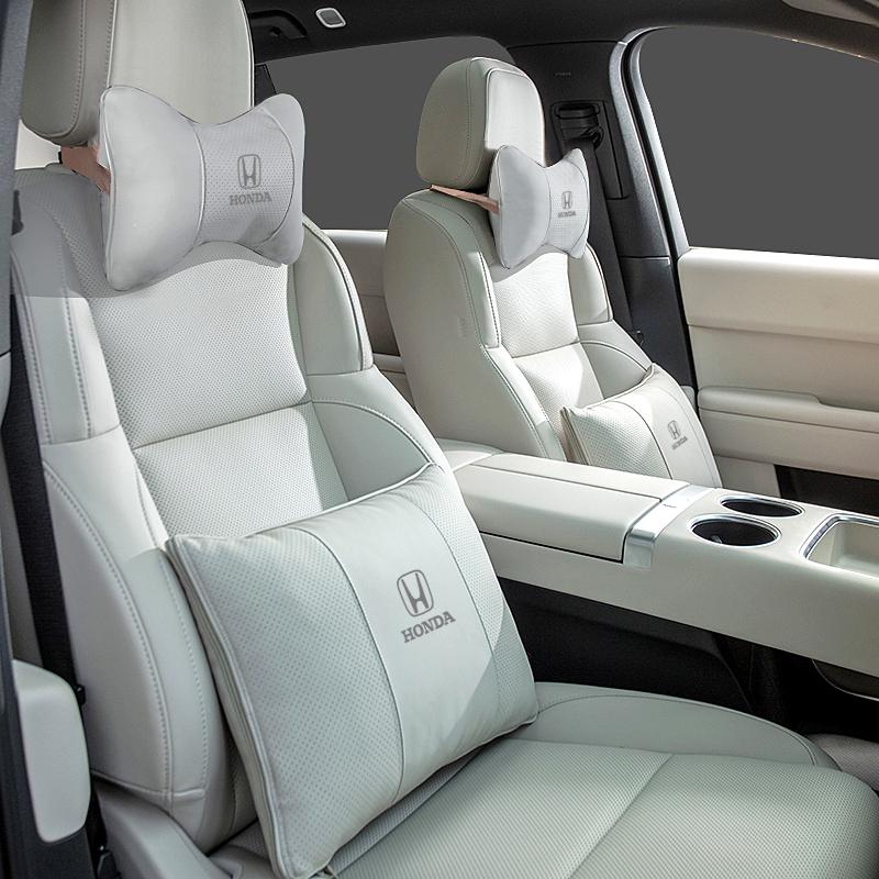 Набор подушек для подголовника и поясничной поддержки автомобиля Honda Accord CR-V Civic