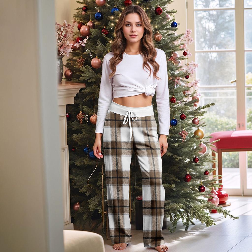 Women  Winter Soild Color Pants Full Length Long Trousers Sports Pants