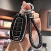 Чехол-брелок из ТПУ с ремешком для ключей для Hyundai Elantra Elantra GT Kona Palisade Venue Veloster, аксессуары, 4 кнопки