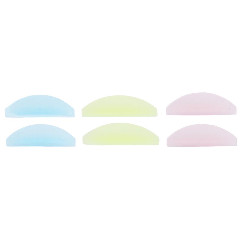 3 пары подушечек для ламинирования ресниц, палочки для ламинирования ресниц, бигуди для завивки ресниц, макияж, силиконовые подушечки, ламинирование ресниц