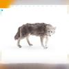 Детский набор ПВХ моделей диких животных с реалистичными фигурками волка и хаски для познавательной игры