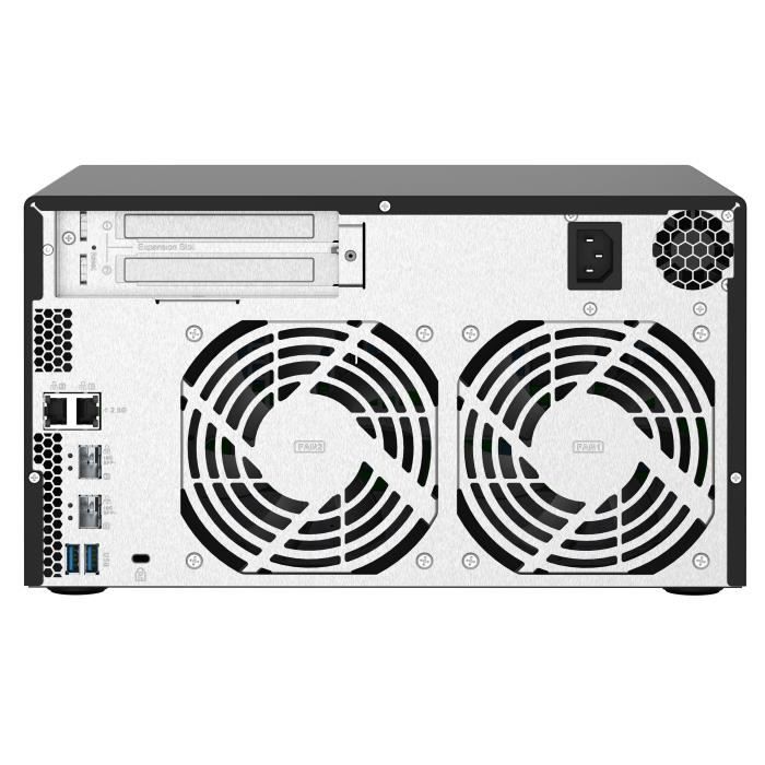 Serveur de Stockage (NAS) - QNAP - TS-832PX-4G - quad-core 1,7 GHz - 2 ports 10GbE SFP+ et 2,5GbE RJ45