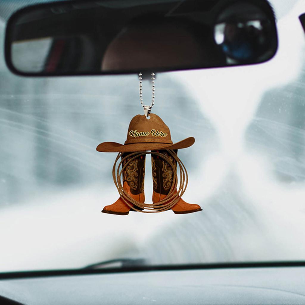 Акриловое седло для лошади, автомобильное украшение, подвеска на зеркало заднего вида, рождественская елка, украшение для девушек-ковбоев, любителей лошадей