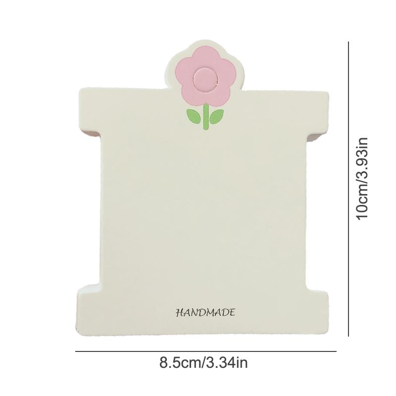 50 шт розовые цветочные карточки для заколки для волос ручной работы Diy ювелирные изделия