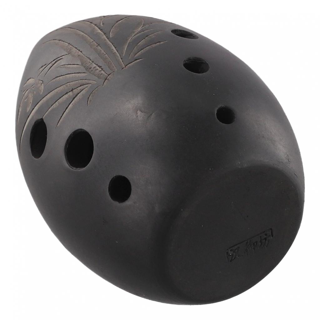 1pc Ocarina Pottery Xun 8 Hole 9x6x6cm Carton Packaging