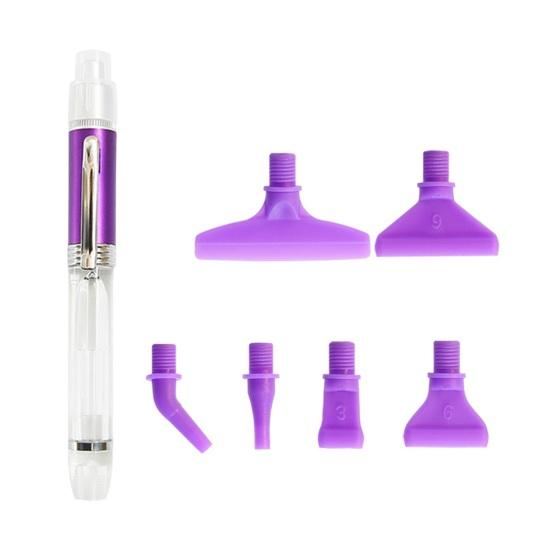 1 комплект, ручка для дрели, светодиодная лампа, набор ручек для рисования со стразами, эргономичная ручка для рисования своими руками со сменными наконечниками для дома