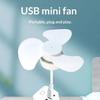 Портативный USB-вентилятор для общежития, тихий, энергосберегающий, многоцелевой, пластиковый, маленький, персональный вентилятор для охлаждения, для кровати и спальни