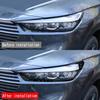 Стайлинг автомобиля, передние фары, брови, накладки на веки, полоски для Honda HRV HR-V Vezel-2023, наклейки для ламп, ресниц B