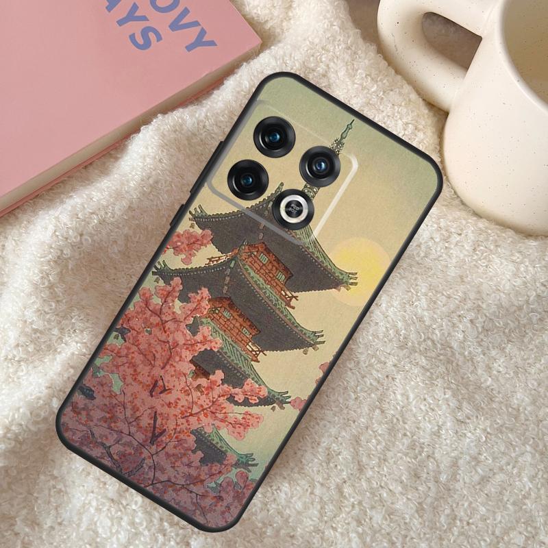Японский стиль Волна Чехол для OnePlus Nord N10 N20 N100 N200 CE 2 Lite OnePlus Ace 8T 9R 10T 9RT 9 11 10 Pro