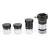 1.25" Plossl Telescope Eyepiece Set 41025mm 2X Barlow Lens Kit for Astronomy