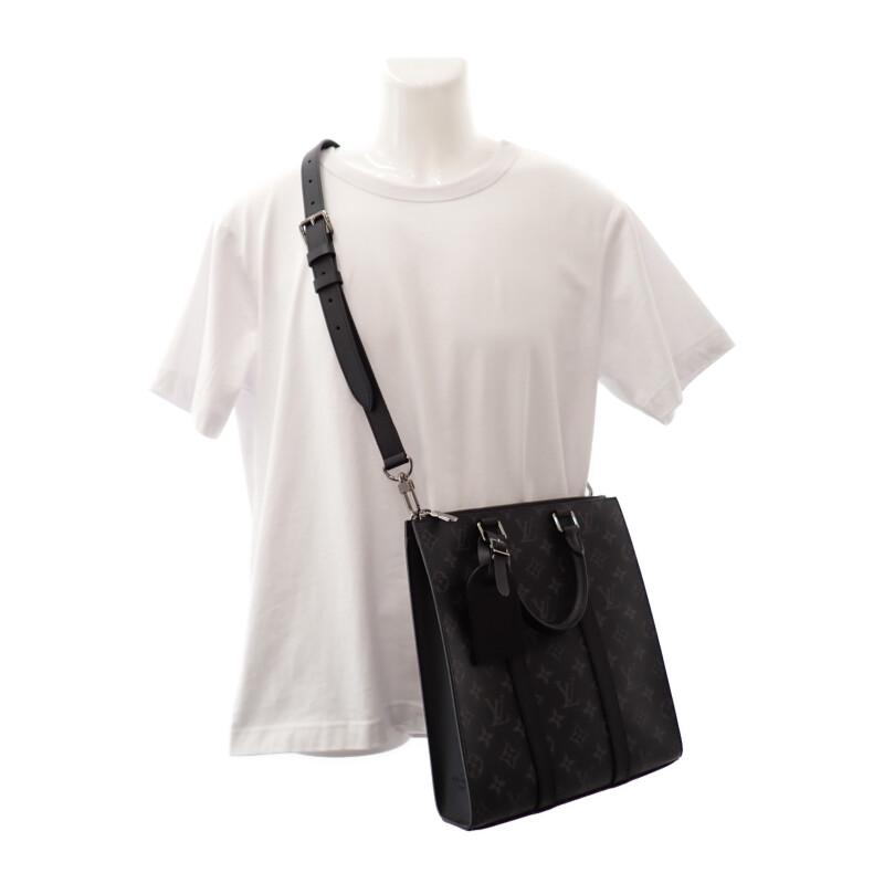 LOUIS VUITTON  M46098 2WAY bag black leather mens