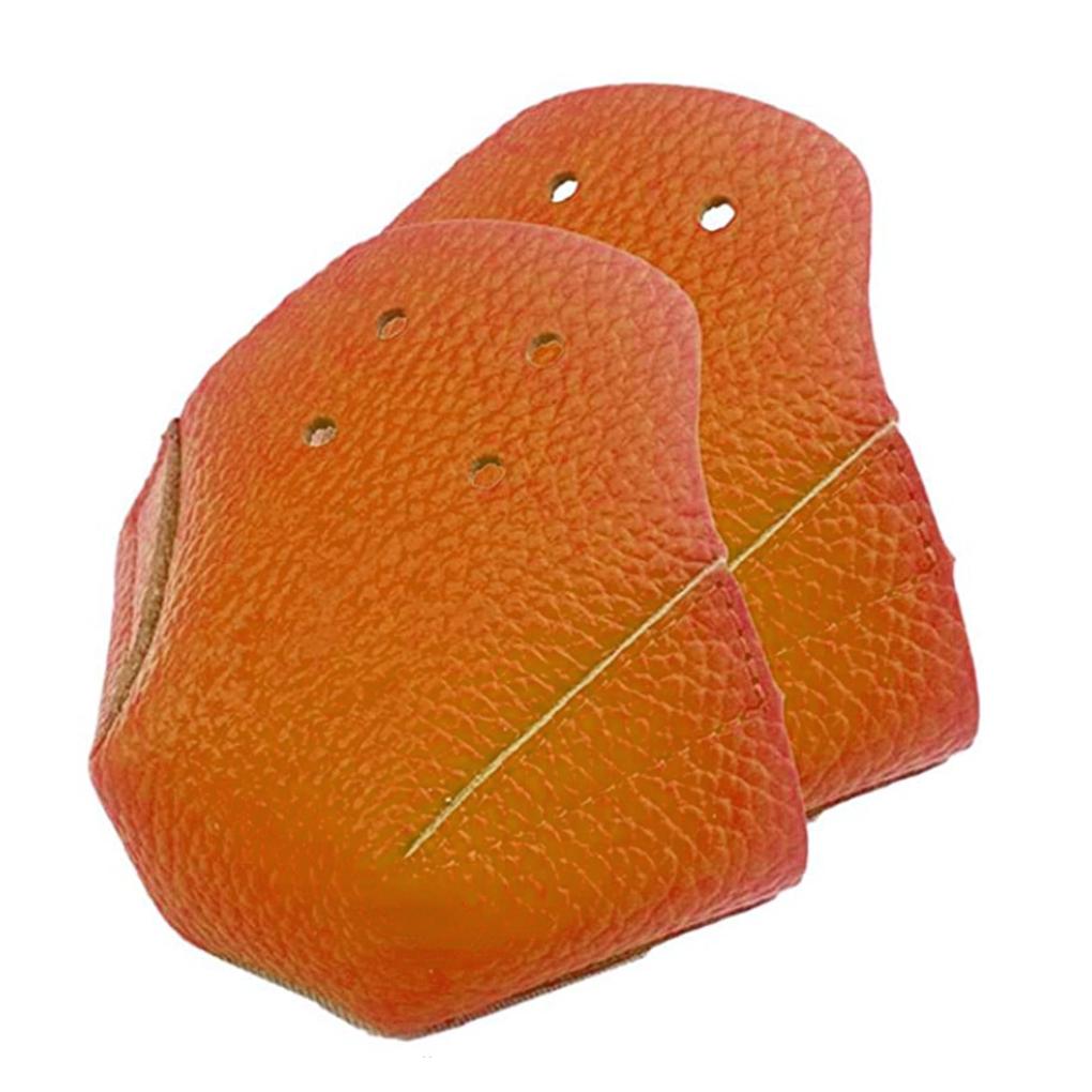 1 пара коньков роликовых противоскользящих для защиты носка стопы с 4 отверстиями кожаные чехлы протекторы для тренировок на открытом воздухе