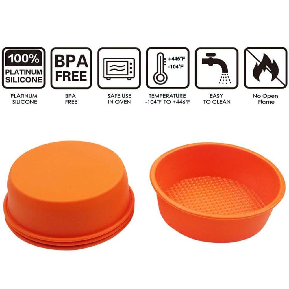 1/4шт силиконовые формы для торта оранжевые формы для украшения выпечки силиконовые формы для украшения кухни